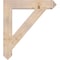 Ekena Millwork Traditional Arts & Crafts Smooth Bracket, Douglas Fir, 5 1/2"W x 34"D x 38"H BKT06X34X38TRA03SDF - alternate 3